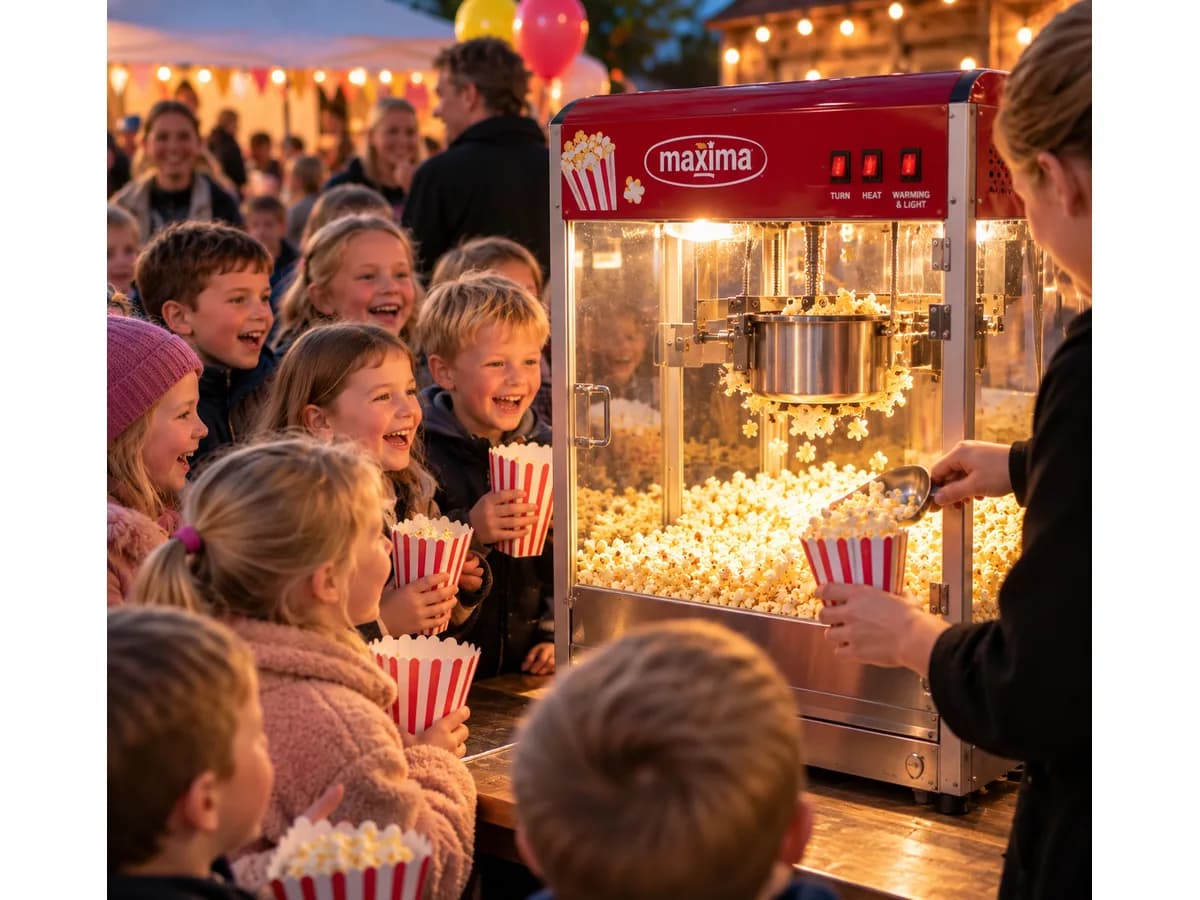 🍿 Popcornmaskina til leigu 🍿
