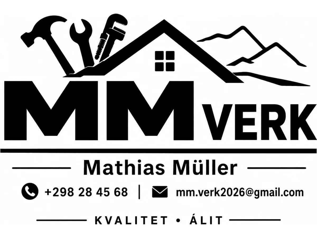 MM Verk – timbur- og rørarbeiði