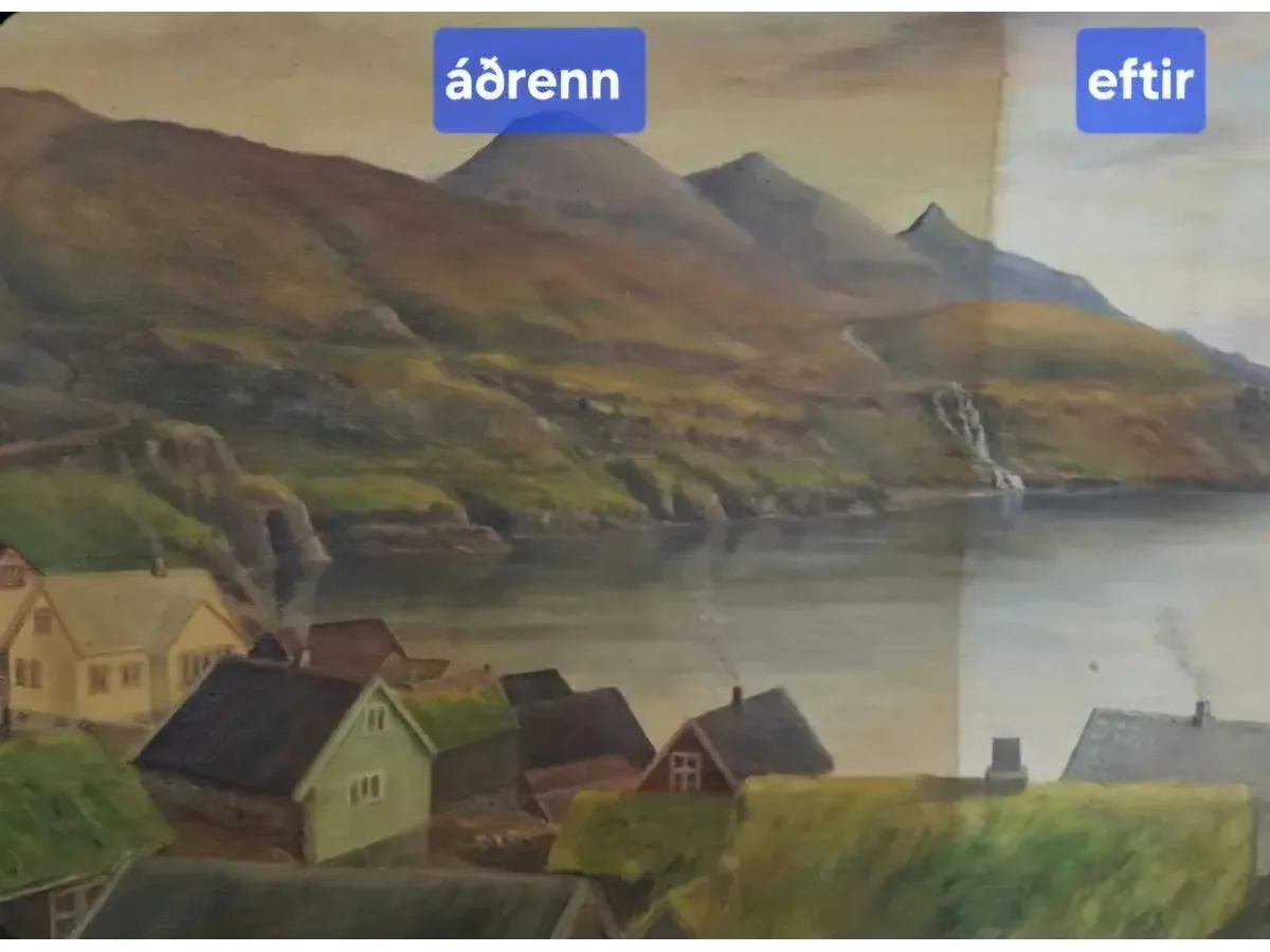 Reinsing og umvæling av málningum